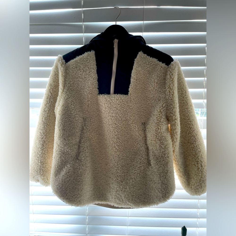 Zara kids sherpa hoodie